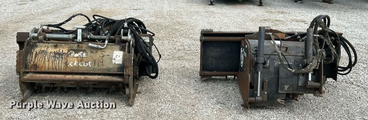 image for item EK2864 (2) Bobcat skid steer cold planers