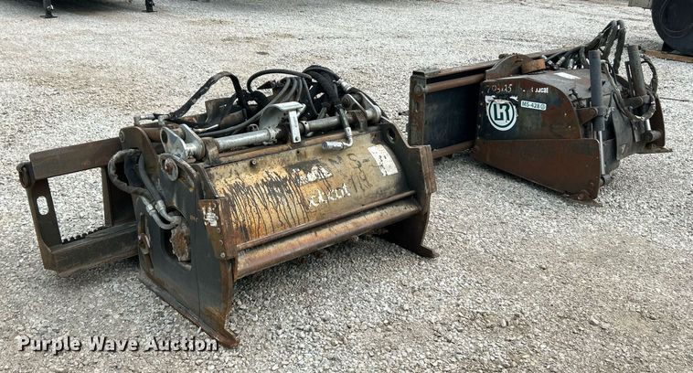 image for item EK2864 (2) Bobcat skid steer cold planers