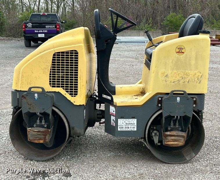 image for item EK2870 2015 Wacker Neuson RD12A double drum vibratory roller