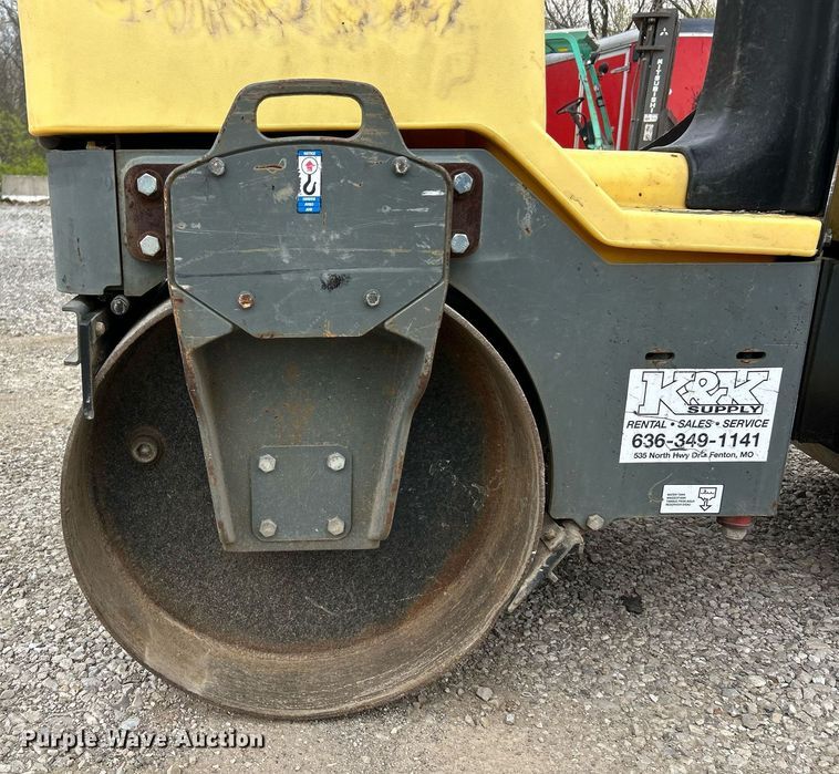 image for item EK2870 2015 Wacker Neuson RD12A double drum vibratory roller