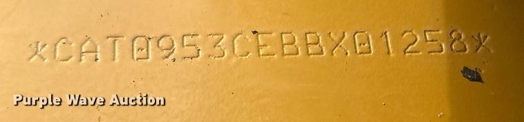 image for item EK2876 2005 Caterpillar 953C track loader