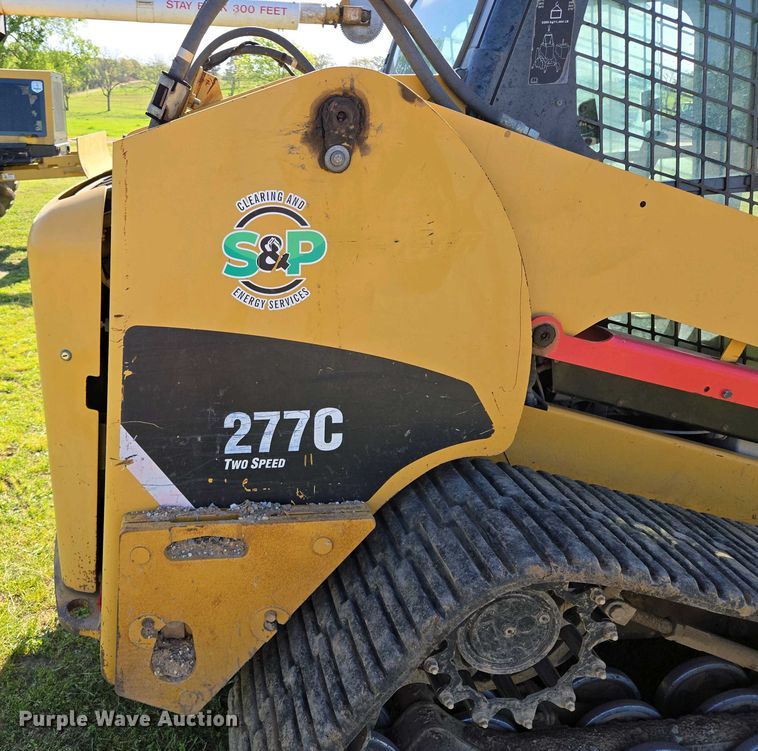 image for item EL1998 2008 Caterpillar 277C tracked skid steer loader