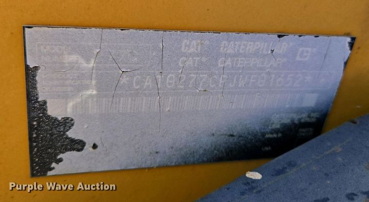 image for item EL1998 2008 Caterpillar 277C tracked skid steer loader