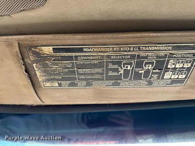 image for item EM3724 2000 Sterling  L8511 dump truck