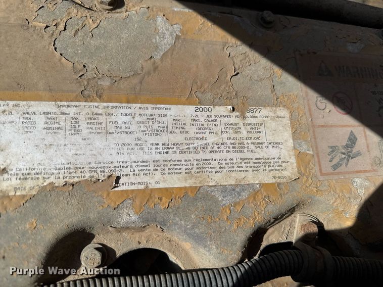 image for item EM3724 2000 Sterling  L8511 dump truck