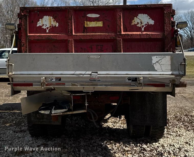 image for item EM3725 1994 Ford LN8000 dump truck