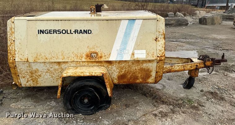 image for item EM3771 1987 Ingersoll Rand P-160A-W-W air compressor