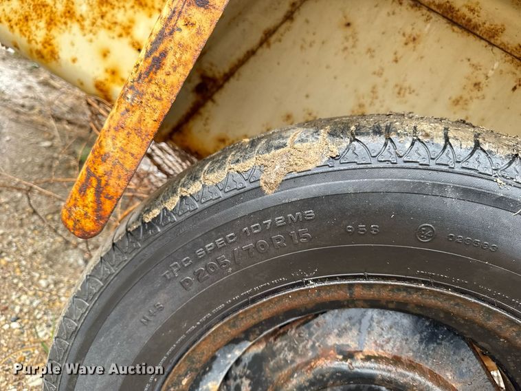 image for item EM3771 1987 Ingersoll Rand P-160A-W-W air compressor