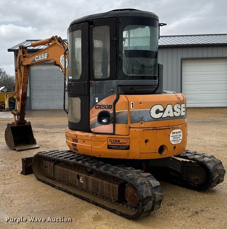 image for item EM3775 Case CX50B mini excavator