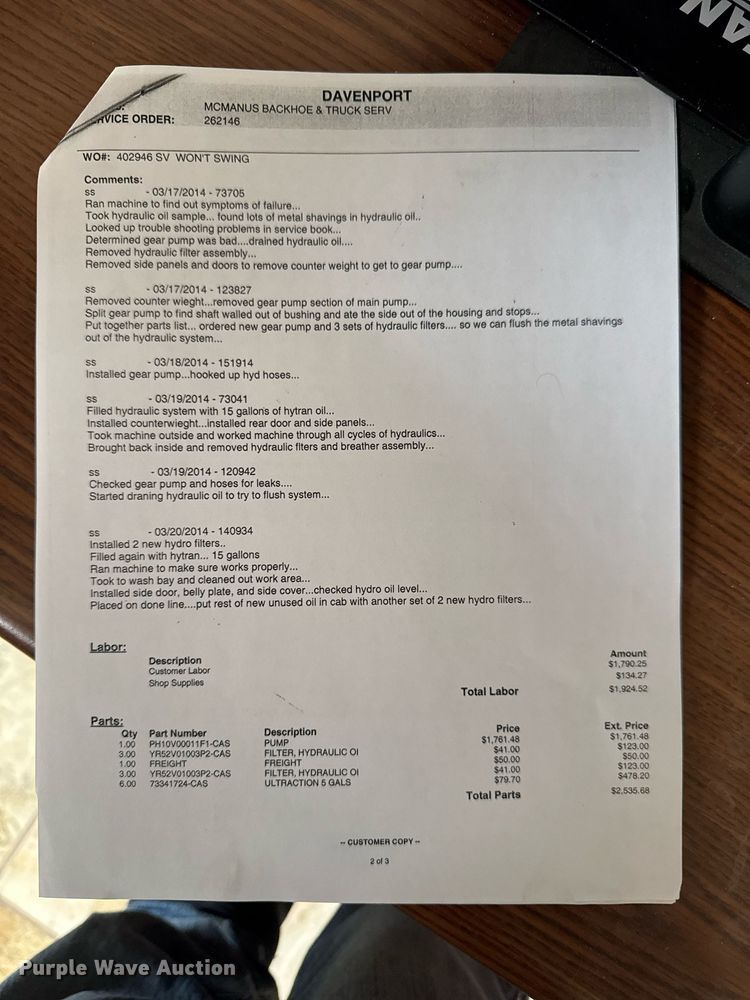 image for item EM3775 Case CX50B mini excavator