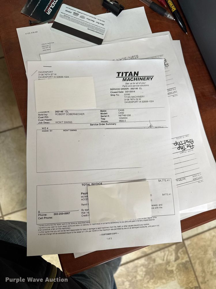 image for item EM3775 Case CX50B mini excavator