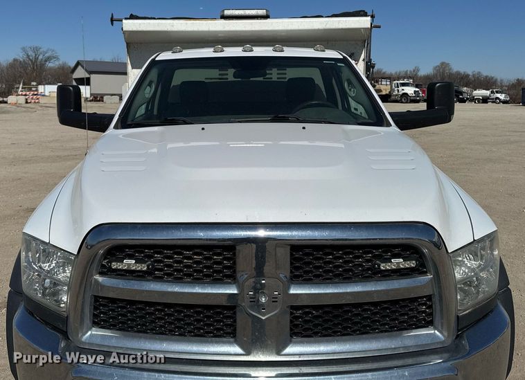 image for item EM3786 2018 Dodge Ram 5500 dump truck