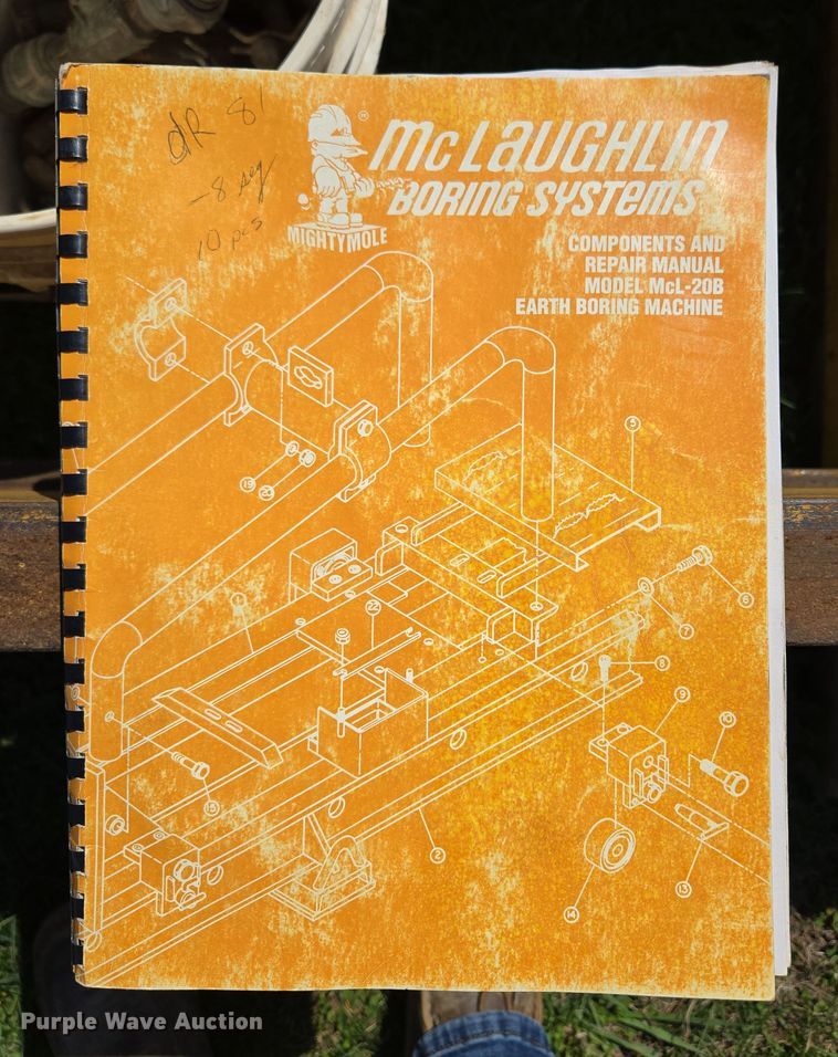 image for item EM7001 McLaughlin MCL 20B horizontal boring unit