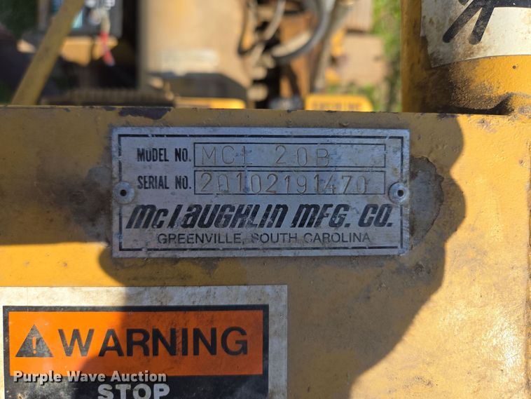 image for item EM7001 McLaughlin MCL 20B horizontal boring unit