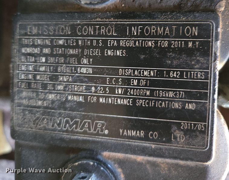 image for item EM7002 2011 Takeuchi TB235 mini excavator