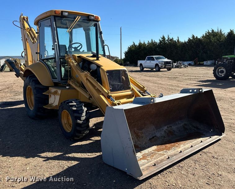 image for item EQ4631 1997 New Holland 575E backhoe