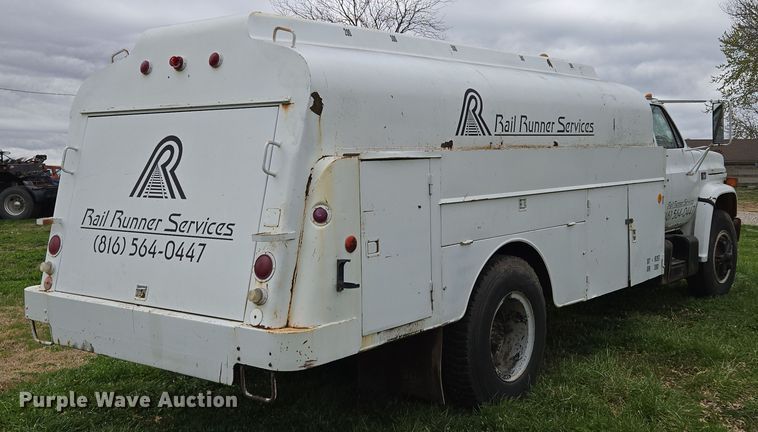 image for item EQ6983 1983 GMC 7000 fuel truck