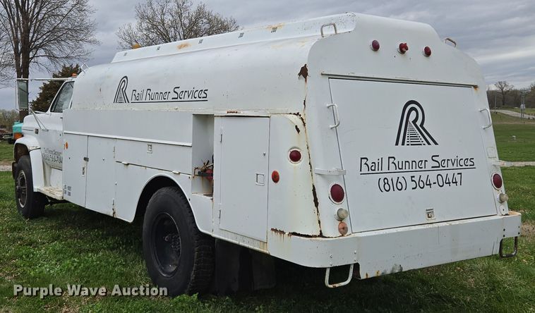 image for item EQ6983 1983 GMC 7000 fuel truck