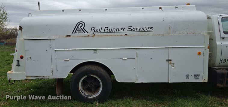 image for item EQ6983 1983 GMC 7000 fuel truck