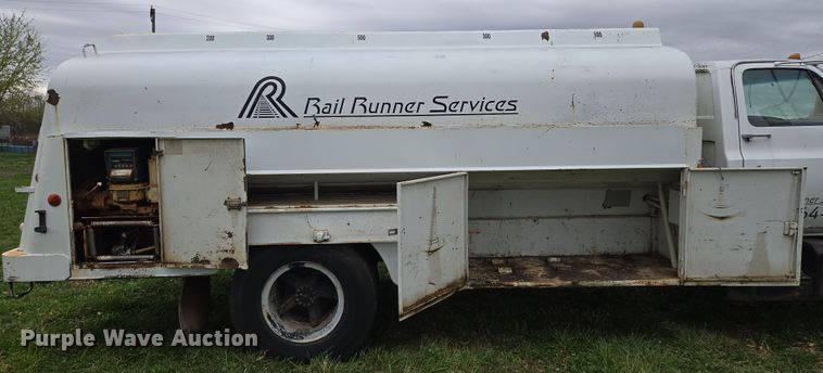 image for item EQ6983 1983 GMC 7000 fuel truck