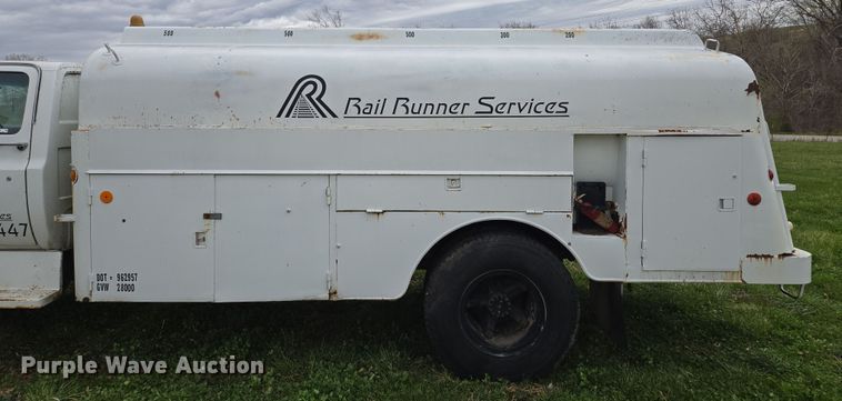 image for item EQ6983 1983 GMC 7000 fuel truck