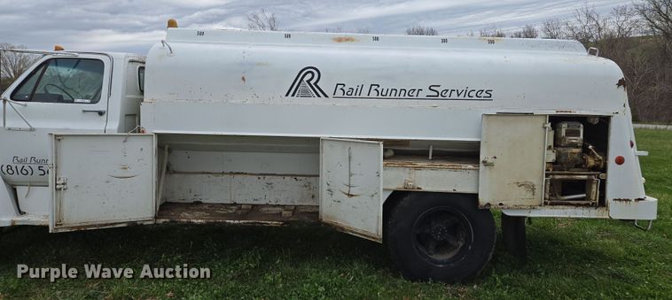 image for item EQ6983 1983 GMC 7000 fuel truck