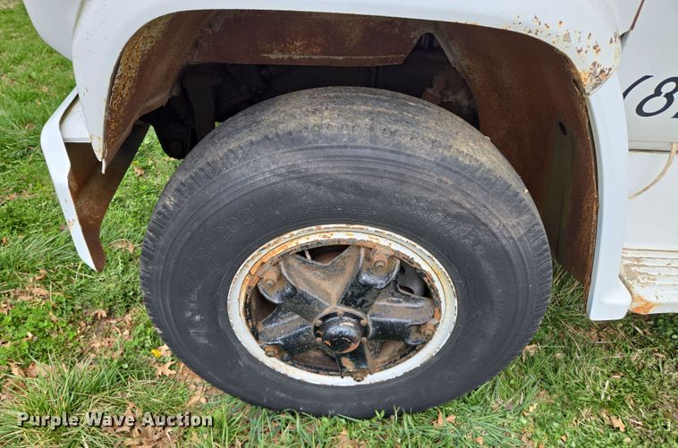 image for item EQ6983 1983 GMC 7000 fuel truck