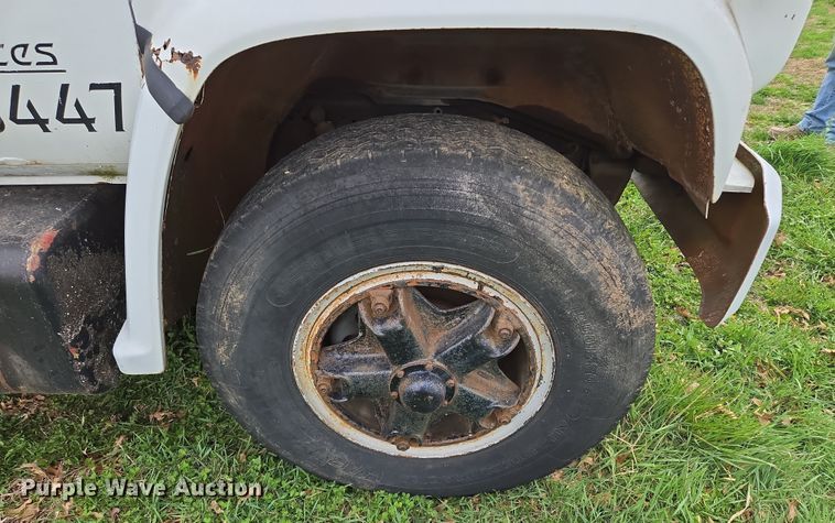 image for item EQ6983 1983 GMC 7000 fuel truck