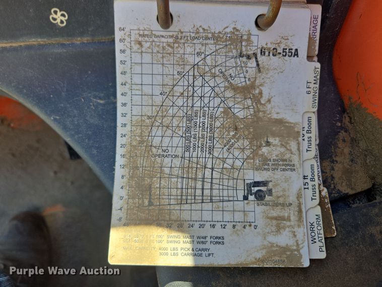 image for item ER5166 2005 JLG G10-55A telehandler