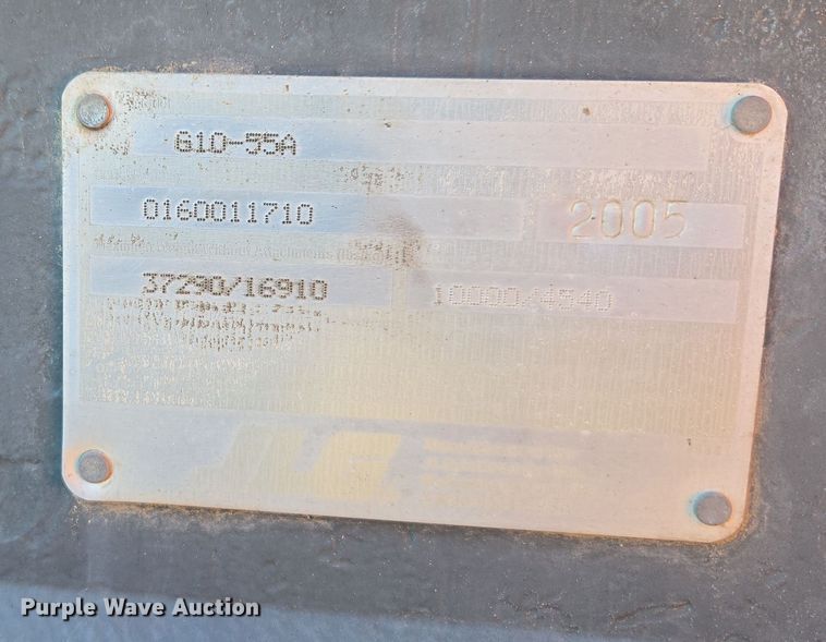 image for item ER5166 2005 JLG G10-55A telehandler