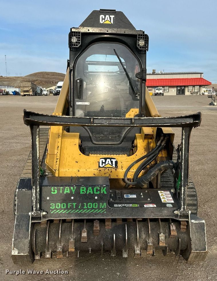 image for item ER5186 2019 Caterpillar 299D2XHP forestry tracked skid steer loader