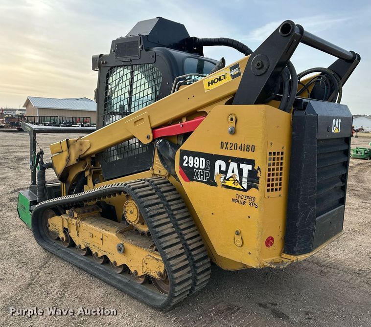image for item ER5186 2019 Caterpillar 299D2XHP forestry tracked skid steer loader