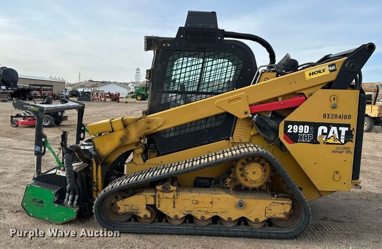 image for item ER5186 2019 Caterpillar 299D2XHP forestry tracked skid steer loader