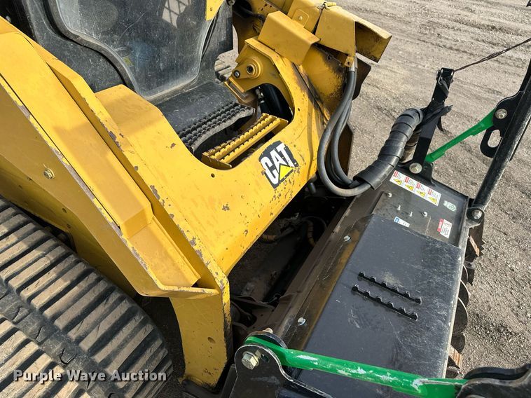 image for item ER5186 2019 Caterpillar 299D2XHP forestry tracked skid steer loader