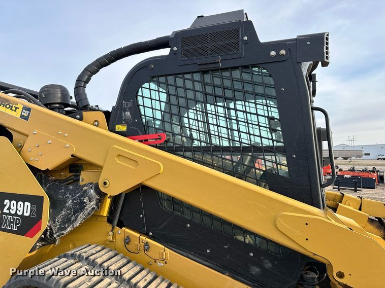 image for item ER5186 2019 Caterpillar 299D2XHP forestry tracked skid steer loader