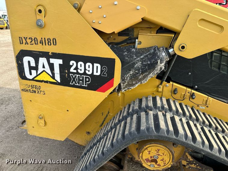 image for item ER5186 2019 Caterpillar 299D2XHP forestry tracked skid steer loader