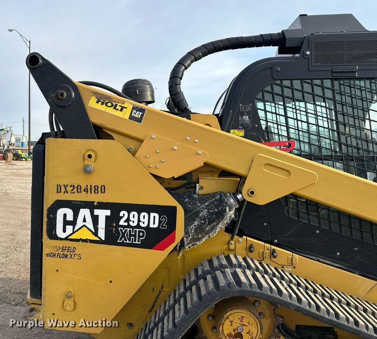 image for item ER5186 2019 Caterpillar 299D2XHP forestry tracked skid steer loader
