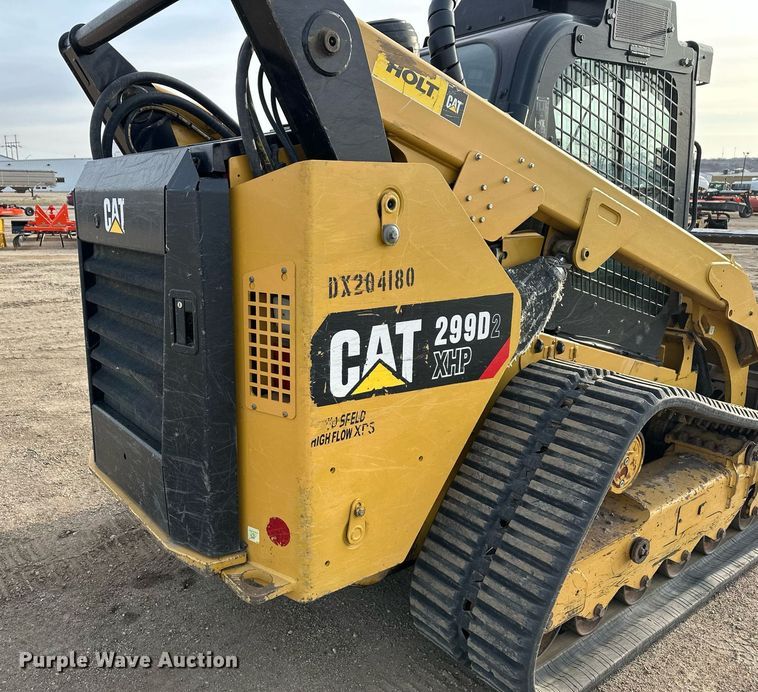 image for item ER5186 2019 Caterpillar 299D2XHP forestry tracked skid steer loader