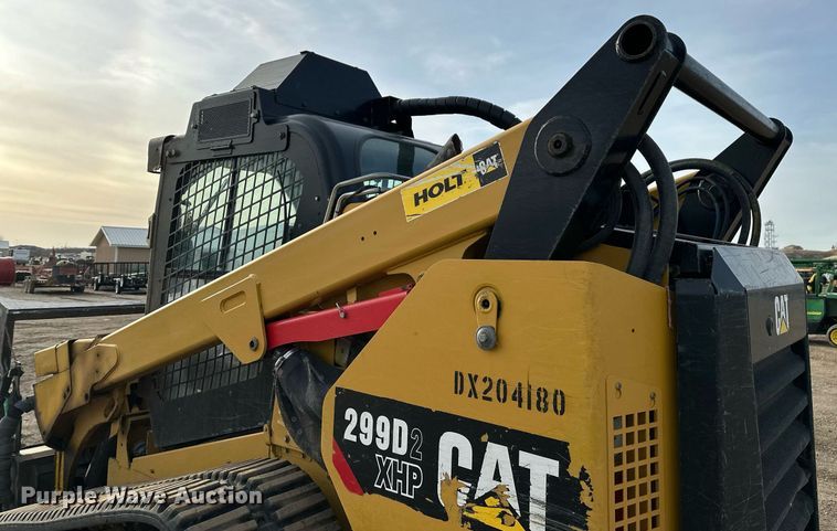 image for item ER5186 2019 Caterpillar 299D2XHP forestry tracked skid steer loader