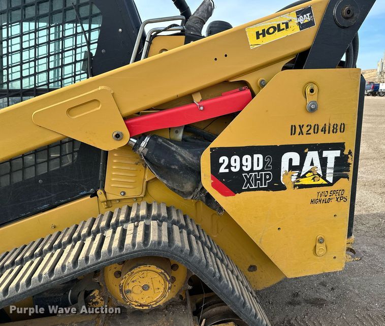 image for item ER5186 2019 Caterpillar 299D2XHP forestry tracked skid steer loader