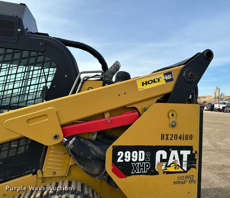 image for item ER5186 2019 Caterpillar 299D2XHP forestry tracked skid steer loader