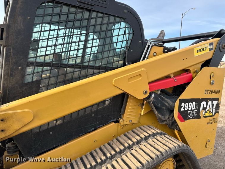 image for item ER5186 2019 Caterpillar 299D2XHP forestry tracked skid steer loader