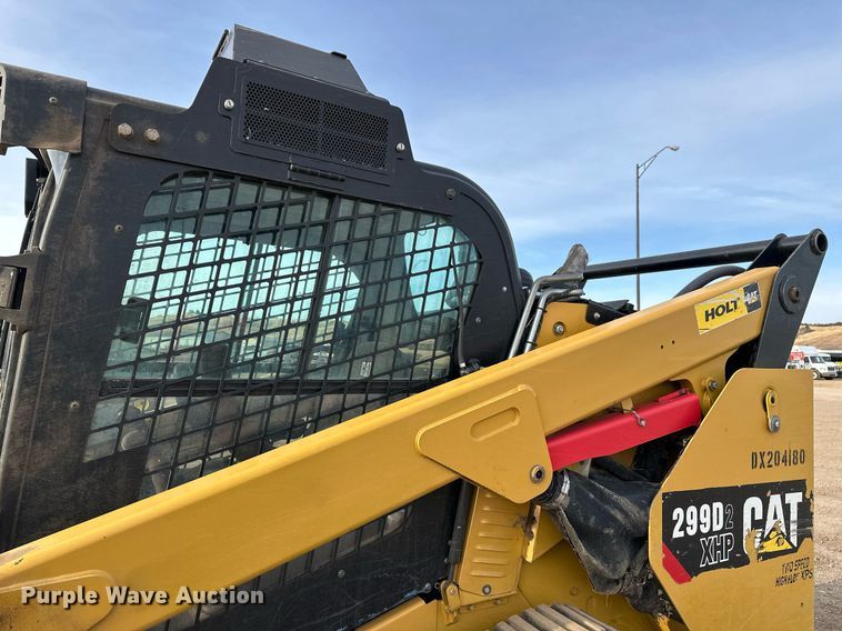 image for item ER5186 2019 Caterpillar 299D2XHP forestry tracked skid steer loader
