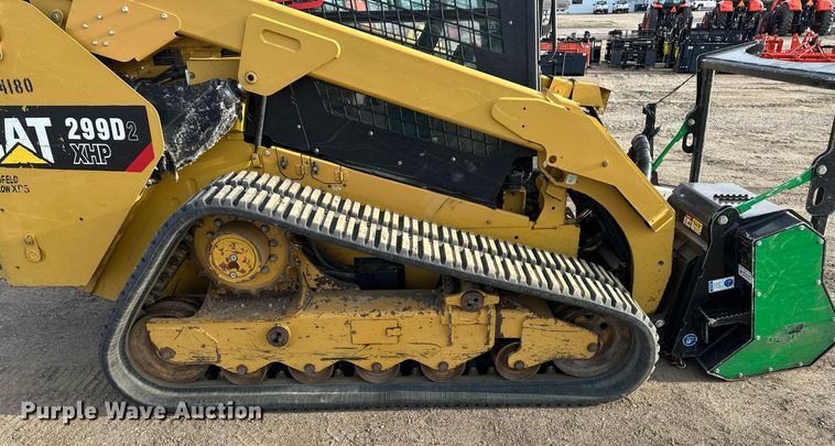 image for item ER5186 2019 Caterpillar 299D2XHP forestry tracked skid steer loader
