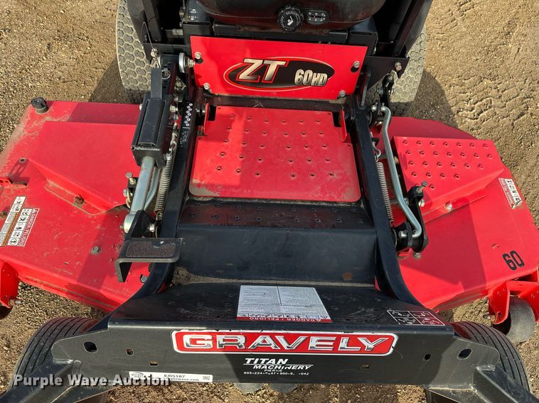 image for item ER5187 Gravely 991070 ZTR lawn mower