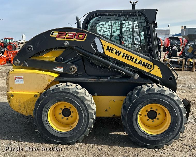image for item ER5191 2012 New Holland L230 skid steer loader