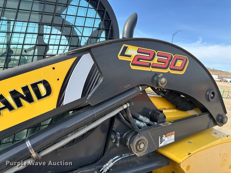 image for item ER5191 2012 New Holland L230 skid steer loader