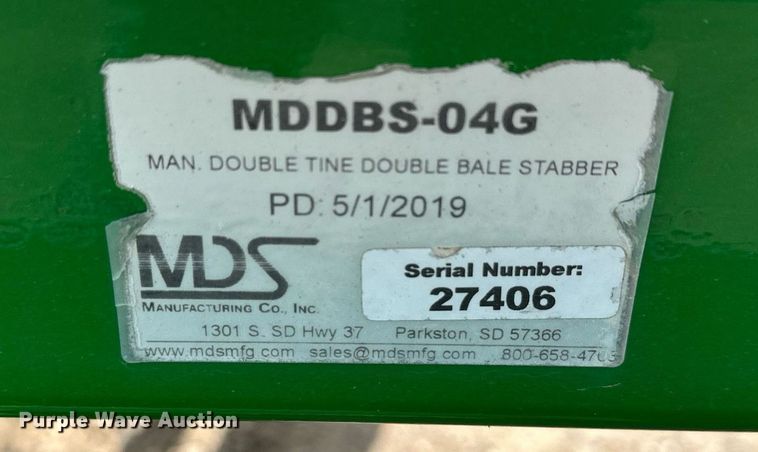 image for item ER5192 MDS Bale spear