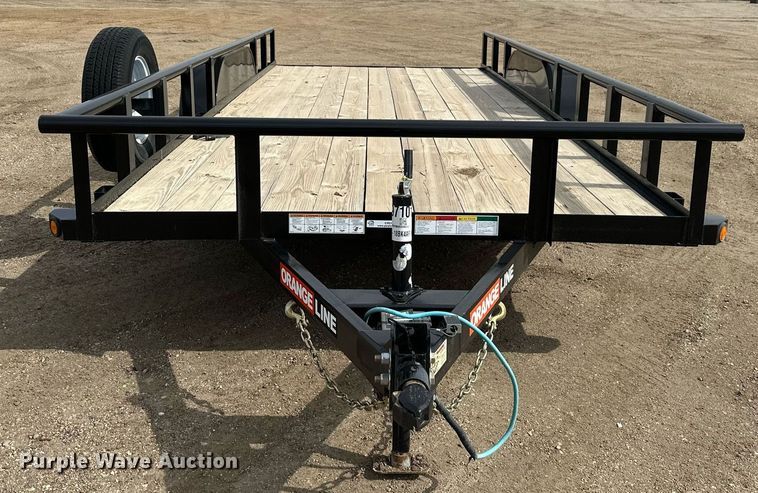 image for item ER5195 2022 Contract Manufactruing TU70 utility trailer