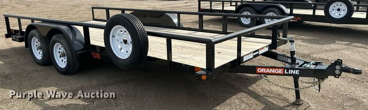 image for item ER5195 2022 Contract Manufactruing TU70 utility trailer